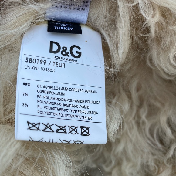 D&G genuine shearling coat - Picture 12 of 14